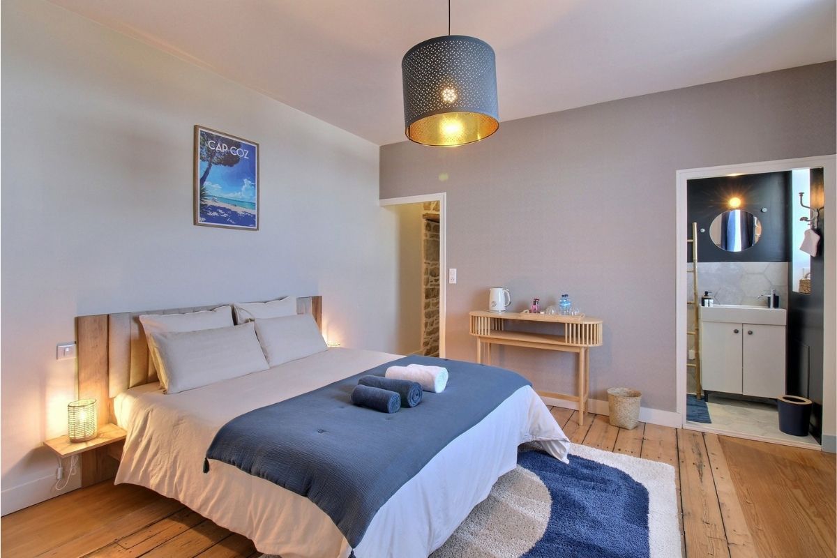 chambre bleue chambres hotes finistere