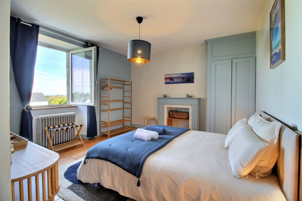 chambre verte maison hote finistere