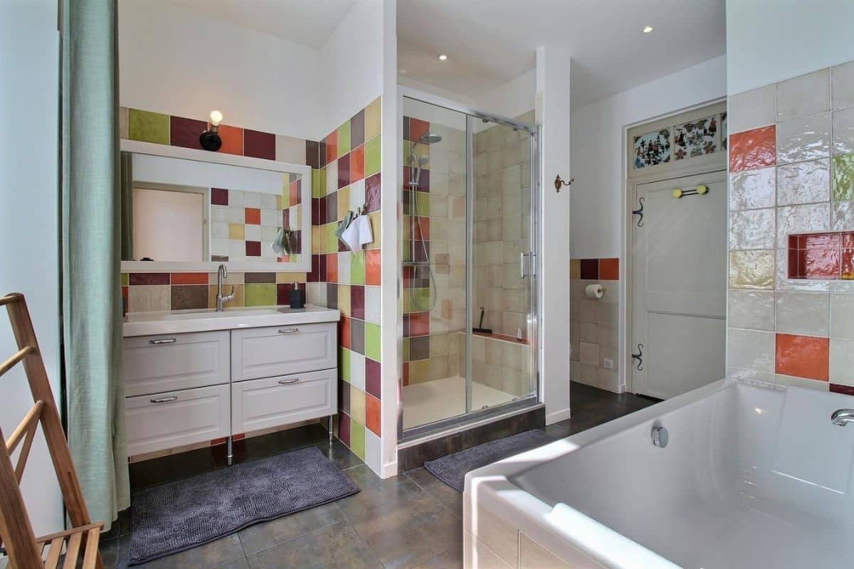 salle eau chambre maison hote finistere presbytere capistes